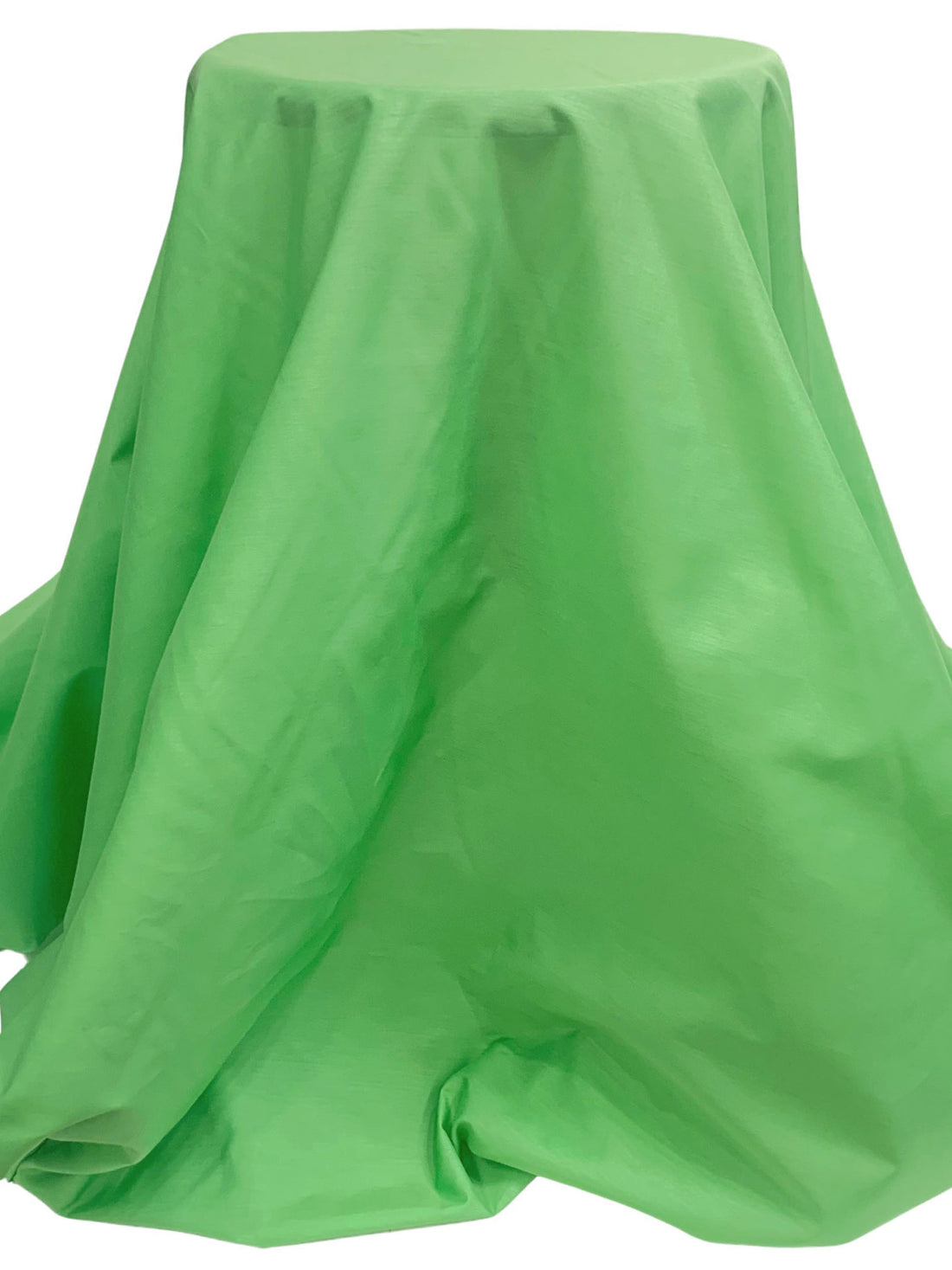 Iguana Green Cotton/Silk Lawn - NY Designer - 54W
