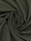 Taupe Gray 100% Wool Plain Weave Suiting 59W