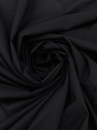 Crow Black Nylon/Silk/Spandex Stretch Voile 51W