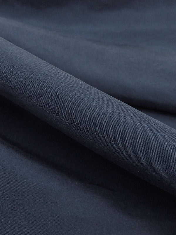 Dusty Navy 100% Silk Broadcloth 44W