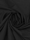 Onyx Black Cotton/Silk Voile 54W