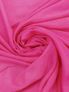 French Raspberry Cotton/Silk Voile 53W