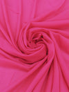 Hot Magenta Pink Nylon/Silk/Spandex Stretch Voile 51W