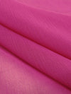 Muted French Raspberry 100% Silk Crinkle Chiffon 50W