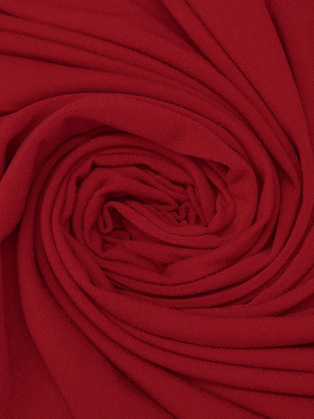 Dark Red Polyester/Lycra Crepe ITY Knit 58W