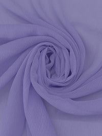 Purple Spire 100% Silk Crinkle Chiffon 43W