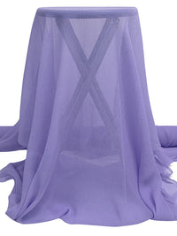 Purple Spire 100% Silk Crinkle Chiffon 43W