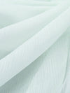 Pale Sea Glass 100% Silk Crinkle Chiffon 49W