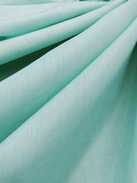 SOLD AS IS ONLY - Sea Glass/Sky Blue Cotton/Silk Voile 52W