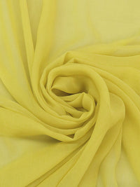 Acid Yellow 100% Silk Crinkle Chiffon 50W