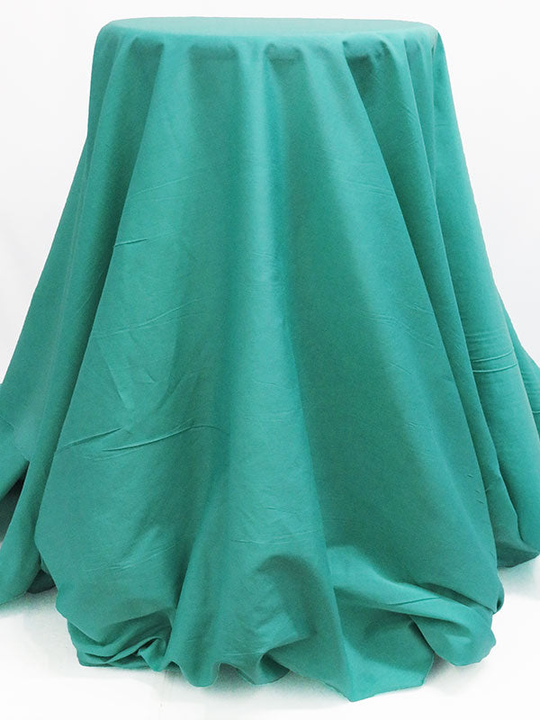 Turquoise Cotton/Silk Voile 52W