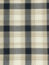 White Coffee/Dusty Tan/Black/Charcoal 100% Cotton Yarn-Dyed Plaid Flannel - NY Designer - 58W