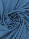 Iron Blue Polyester/Rayon/Lycra Rib Knit 52W
