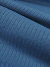 Iron Blue Polyester/Rayon/Lycra Rib Knit 52W