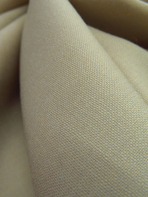 River Sand 100% Worsted Wool Plain Weave Suiting 60W