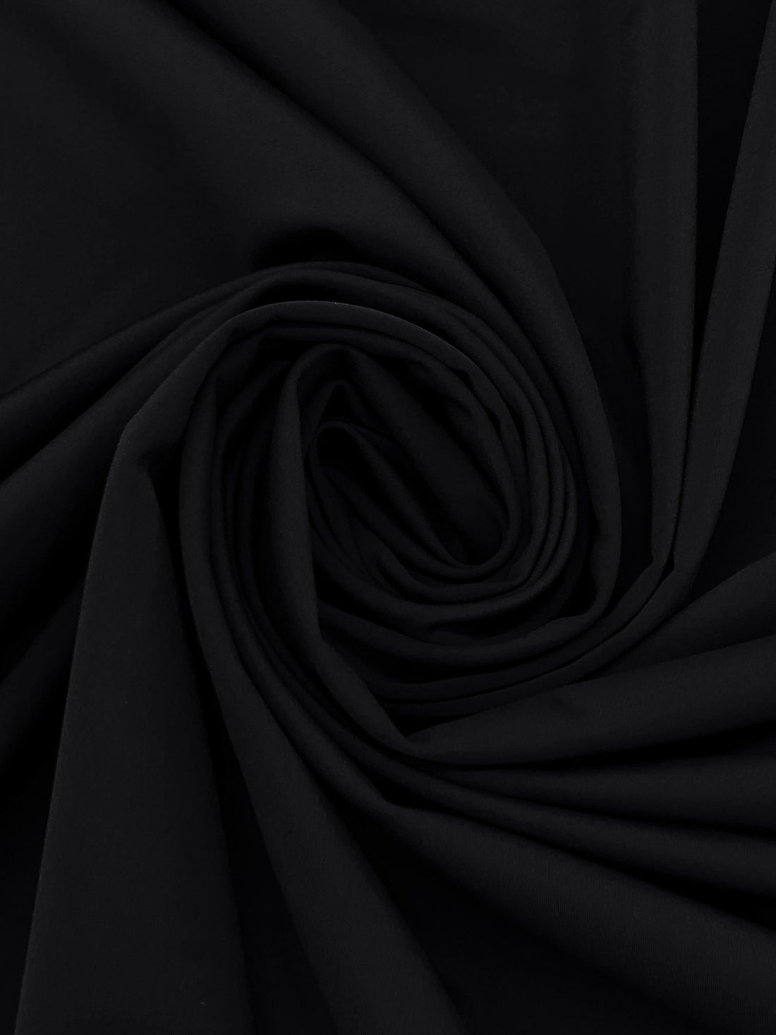 SOLD AS IS ONLY - Cool Black Nylon/Lycra Swim/Activewear Knit 60W