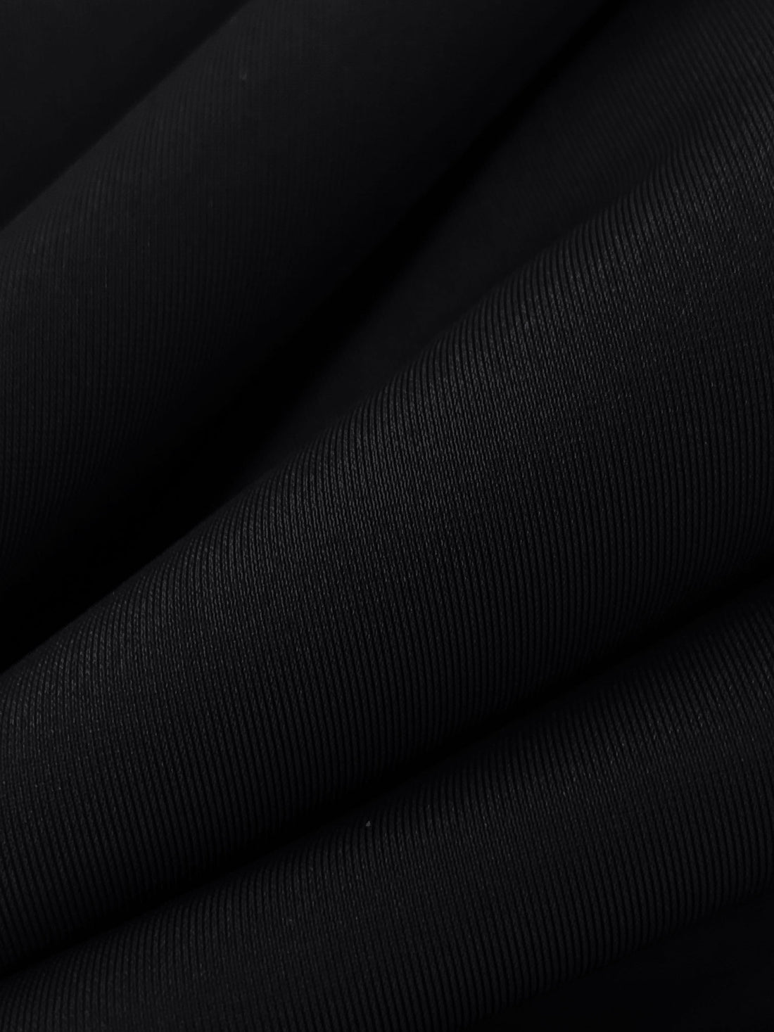 SOLD AS IS ONLY - Cool Black Nylon/Lycra Swim/Activewear Knit 60W