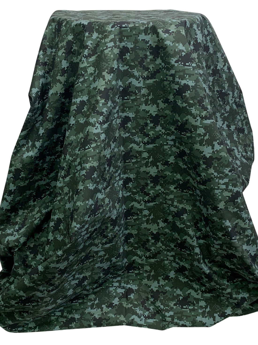 Hunter Green/Ardosia Slate/Black/Multi 100% Cotton Double-Faced Camouflage Floral Print Poplin - Imported From Japan By NY Designer - 45W