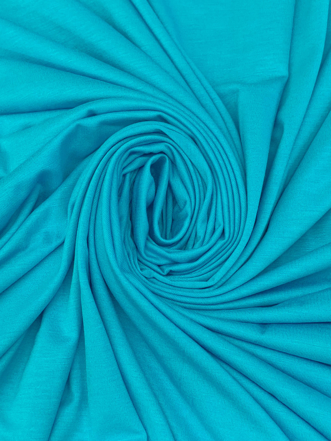 Caribbean Blue Rayon/Spandex Jersey Knit 58W