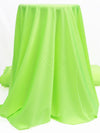 Neon Acid Green Polyester/Spandex Shiny Activewear Knit - Elite Sportswear - 58W