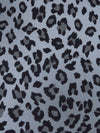 Light Slate Gray/Granite Gray/Black Polyester/Lycra Animal Spot Print Double Brushed Knit 58W