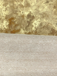 Wheat 100% Polyester Crushed Velvet Knit With Interfacing 57W
