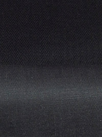 Chalkboard Black Hemp/Organic Cotton Herringbone Weave Water Repellent Jacketing 56W