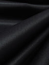 Chalkboard Black Hemp/Organic Cotton Herringbone Weave Water Repellent Jacketing 56W