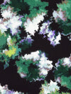 Black/Jade Green/Lavender/Multi Polyester/Lycra Puffed Abstract Print ITY Knit 58W