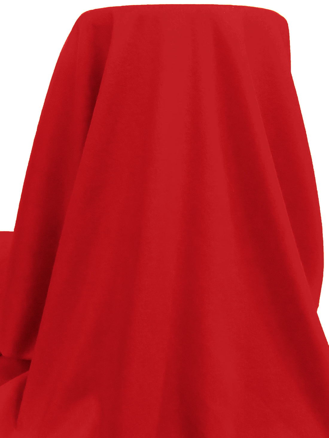 Dark Lava Red 100% Polyester Fleece 63W