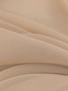 Sandy Beige 100% Polyester Chiffon 58W