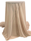 Sandy Beige 100% Polyester Chiffon 58W