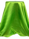 Vivid Lime 100% Polyester Satin 58W