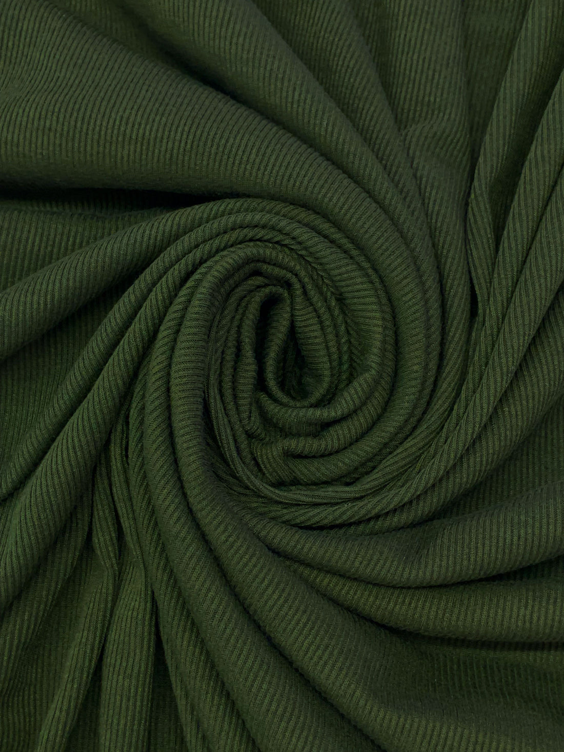 Rifle Green Polyester/Rayon/Lycra Rib Knit 56W