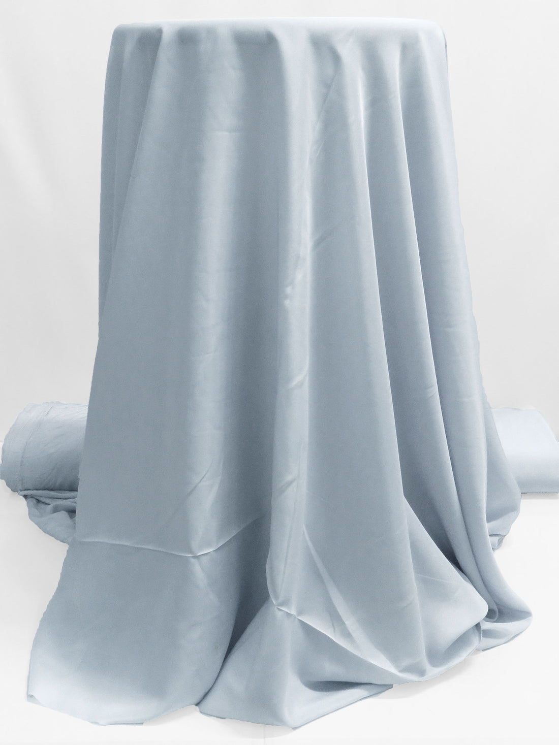 Ice Drop Blue 100% Polyester Crepe De Chine 60W