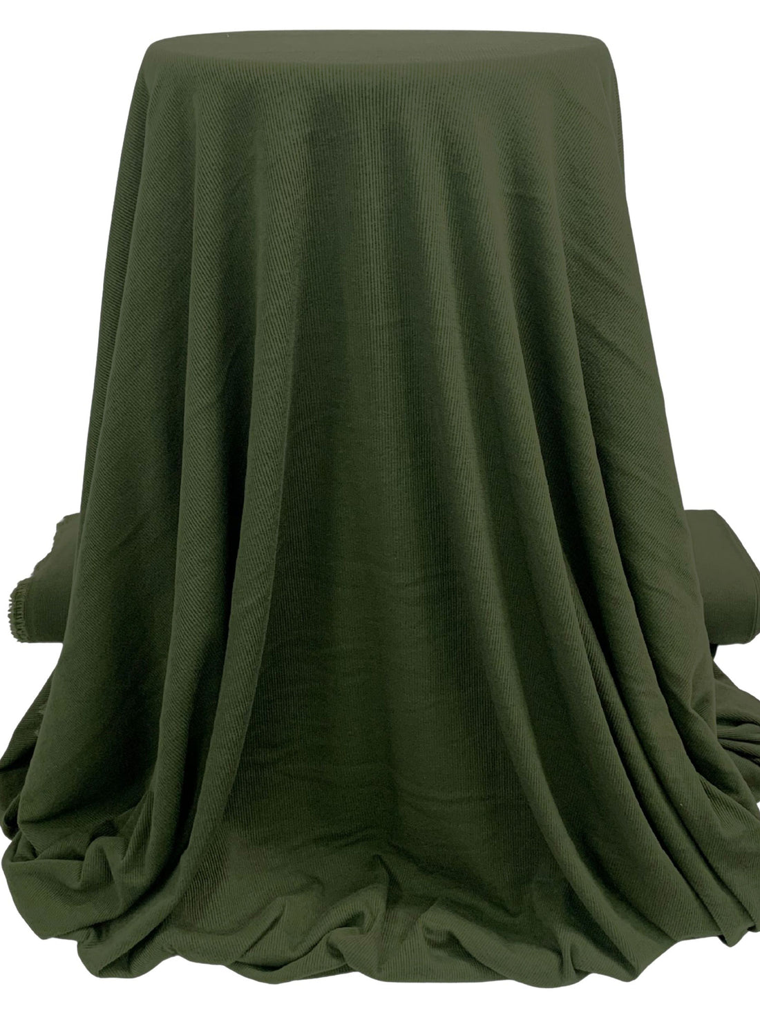 Rifle Green Polyester/Rayon/Lycra Rib Knit 56W