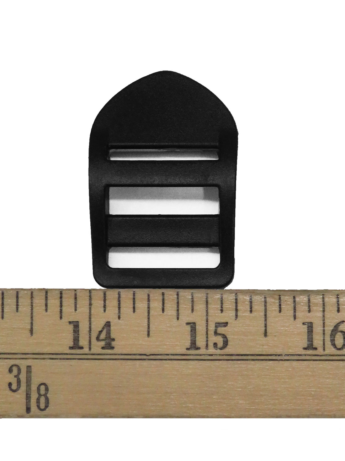 1" Black Strap Slide Adjuster - 2 Per Bag