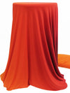 SOLD BY THE PANEL ONLY - Tiger Orange/Mango/Fire Red/Burgundy Polyester/Lycra Ombre Print ITY Knit 56W