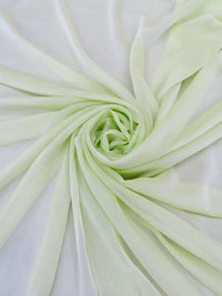 Gin Green 100% Polyester Crinkle Chiffon 58W