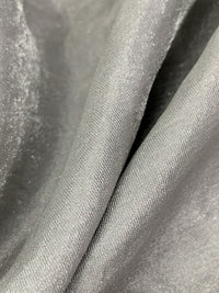 Cool Silver Sand Rayon/Nylon Shimmer Satin - Famous Dress Designer - 54W