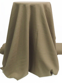 Fawn Beige 100% Wool Novelty Crepe Suiting 58W