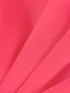 Fiery Rose Pink Polyester/Spandex Shiny Activewear Knit - Elite Sportswear - 58W