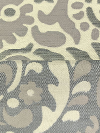Almond/Smoke/Iron 100% Polyester Paisley Floral Weave Jacquard Home Decor Woven 59W