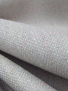 Nickel Gray/Bubblegum/Pewter Gray/Multi 100% Raw Silk Plaid Weave Tweed Suiting 60W