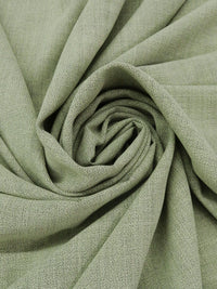 Muted Artichoke Polyester/Worsted Wool Heathered Crepe Suiting 60W