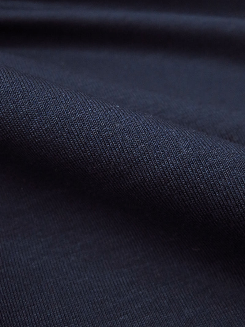 Midnight Ink Blue Cotton/Rayon/Lycra Jersey Knit 60W