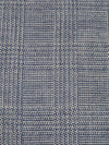 Navy/Cream/Black/Multi 100% Worsted Wool Plaid Weave Tweed Suiting 64W