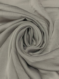 Black/Off-White 100% Polyester Two-Tone Crinkle Chiffon 56W