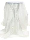 Eggshell Tencel/Polyester Organza 60W