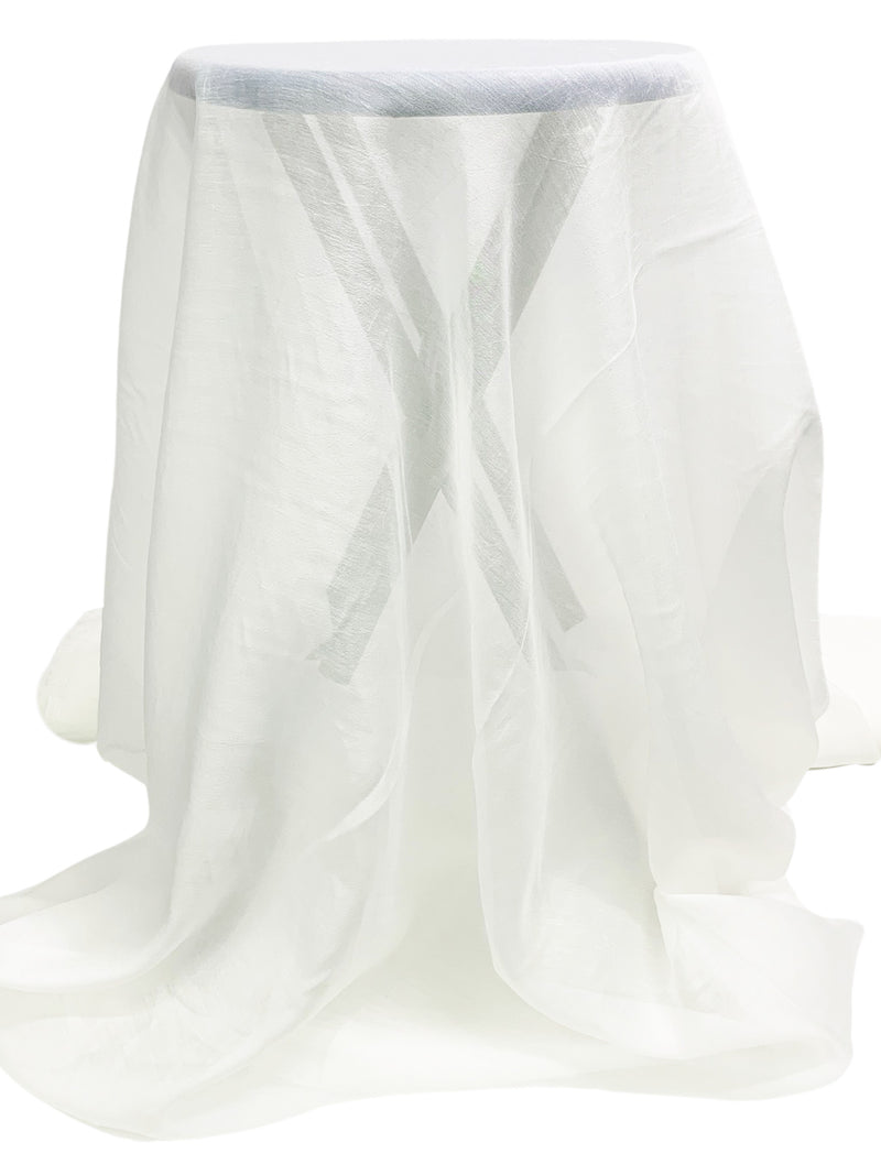 Eggshell Tencel/Polyester Organza 60W